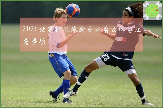 2026世界杯买球新手必看攻略与注意事项